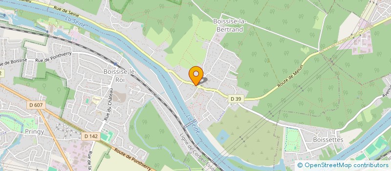 localisation de l'entreprise MONSIEUR MARTIN SKOVRUP  BOISSISE-LA-BERTRAND