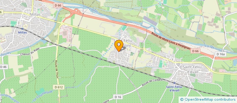 localisation de l'entreprise MONSIEUR MARTIN SOLER  SAINT-FELIU-D'AMONT