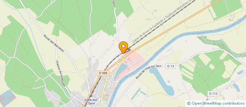 localisation de l'entreprise MONSIEUR MARTIN STAMM à LISLE-SUR-TARN