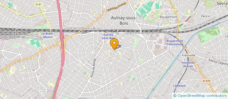 localisation de l'entreprise MONSIEUR MARTIN STYM-POPPER à AULNAY-SOUS-BOIS
