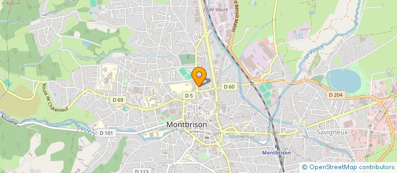 localisation de l'entreprise MONSIEUR MARTIN SUC  MONTBRISON