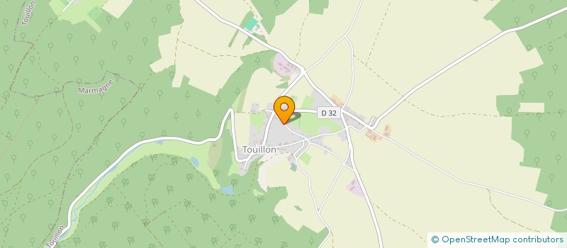 localisation de l'entreprise MONSIEUR MARTIN SURUGUES  TOUILLON