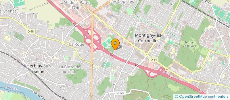 localisation de l'entreprise MONSIEUR MARTIN TAICOM à MONTIGNY-LES-CORMEILLES