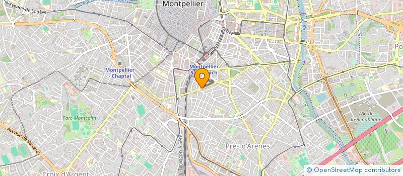 localisation de l'entreprise MONSIEUR MARTIN TENDERO à MONTPELLIER