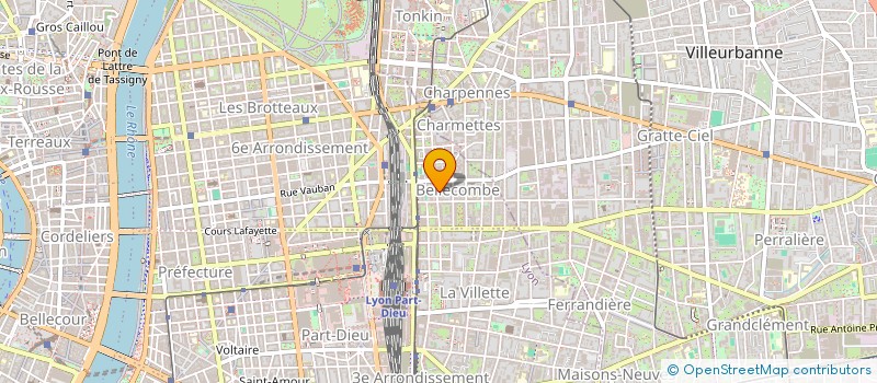 localisation de l'entreprise MONSIEUR MARTIN TEXIER à LYON