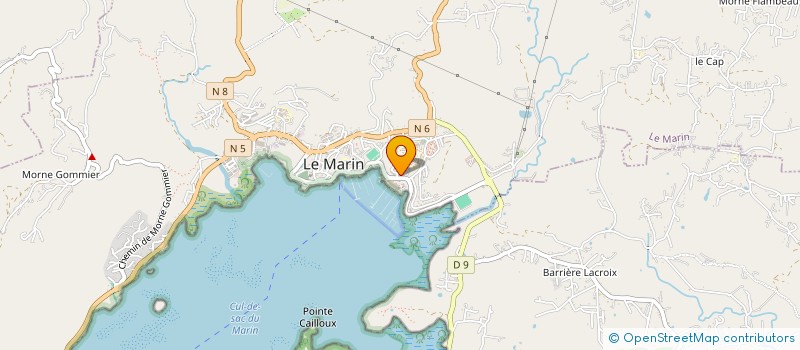 localisation de l'entreprise MONSIEUR MARTIN THIEBAUT à LE MARIN