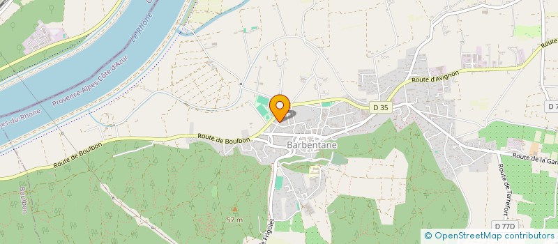 localisation de l'entreprise MONSIEUR MARTIN THIERRY GRIMART  BARBENTANE