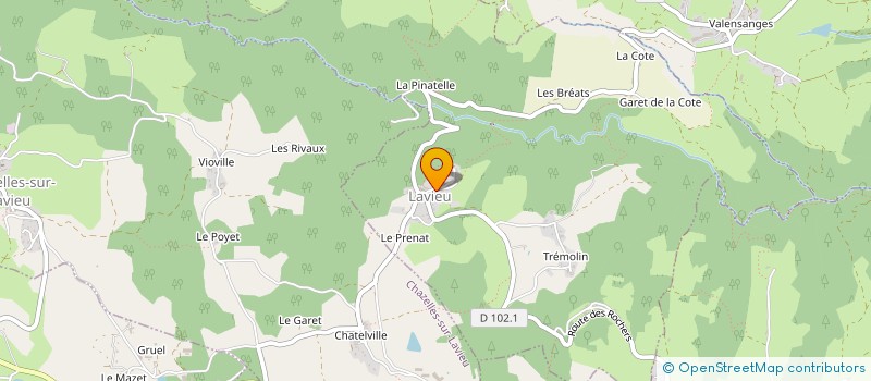 localisation de l'entreprise MONSIEUR MARTIN THOMAS  VERRIERES-EN-FOREZ