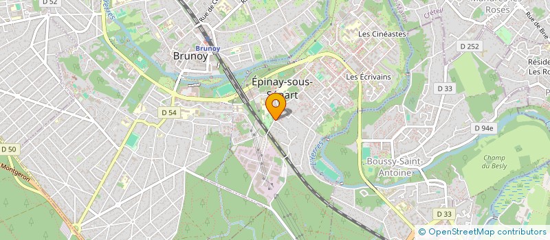 localisation de l'entreprise MONSIEUR MARTIN TIESSE  EPINAY-SOUS-SENART