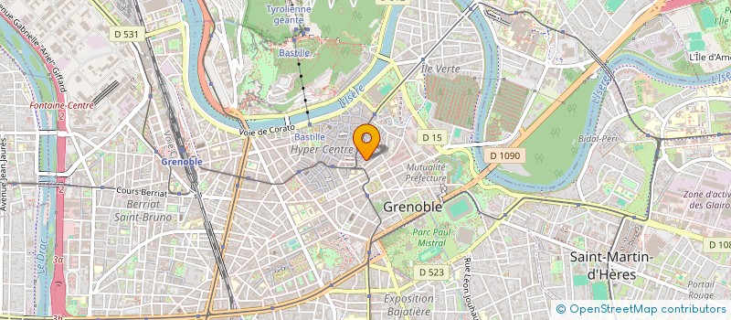 localisation de l'entreprise MONSIEUR MARTIN TOUATI à GRENOBLE