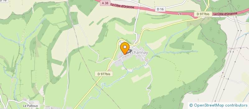 localisation de l'entreprise MONSIEUR MARTIN TRANNOY  ECHANNAY