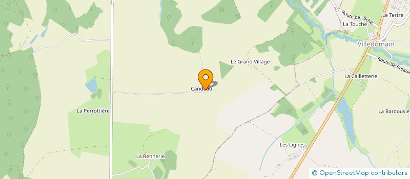 localisation de l'entreprise MONSIEUR MARTIN TRENKLER  LOCHE-SUR-INDROIS