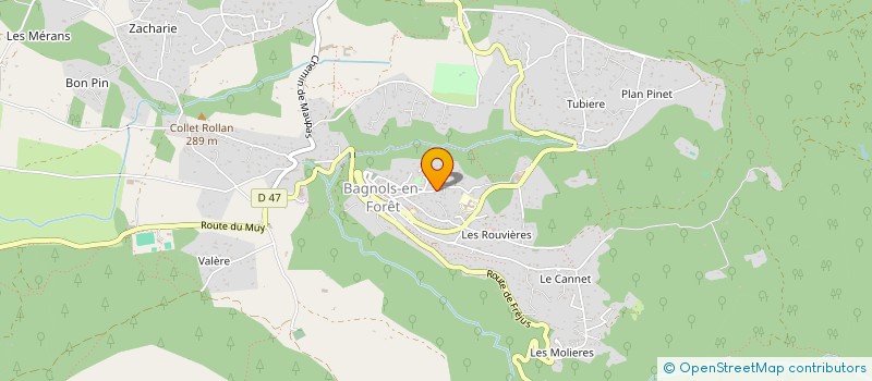 localisation de l'entreprise MONSIEUR MARTIN UFNALEWSKI à BAGNOLS-EN-FORET