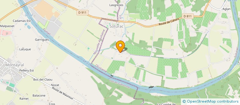 localisation de l'entreprise MONSIEUR MARTIN VALETY  SOTURAC