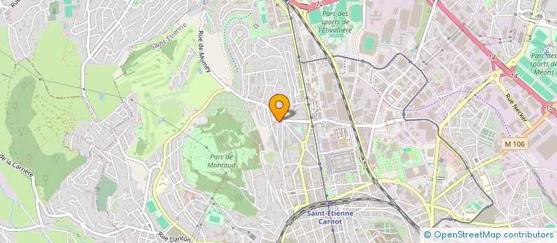 localisation de l'entreprise MONSIEUR MARTIN VALLAT  SAINT-ETIENNE