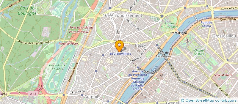 localisation de l'entreprise MONSIEUR MARTIN VAQUIE  PARIS