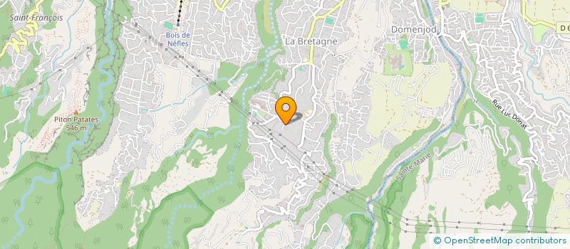 localisation de l'entreprise MONSIEUR MARTIN VERRAVER  SAINT-DENIS