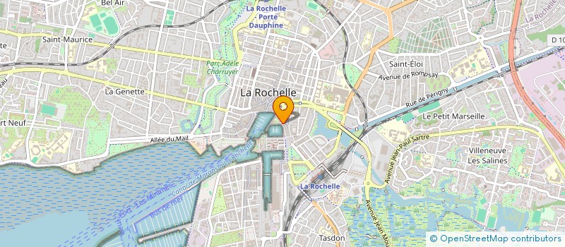 localisation de l'entreprise MONSIEUR MARTIN VEXLARD  LA ROCHELLE