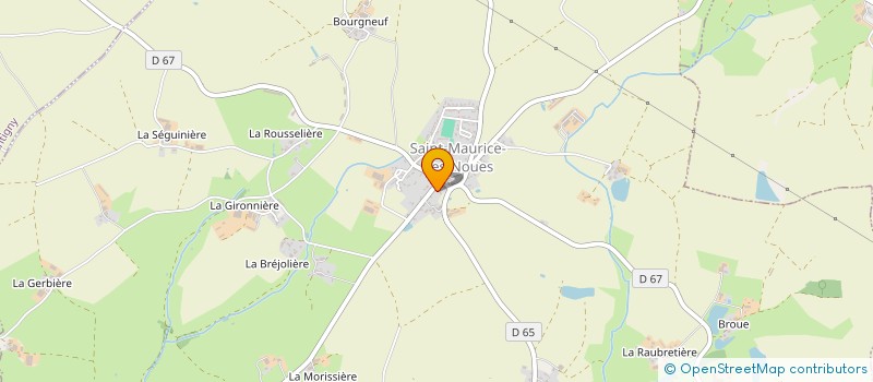 localisation de l'entreprise MONSIEUR MARTIN VIVIES à SAINT-MAURICE-DES-NOUES