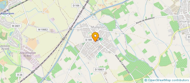 localisation de l'entreprise MONSIEUR MARTIN VOYER  MUDAISON