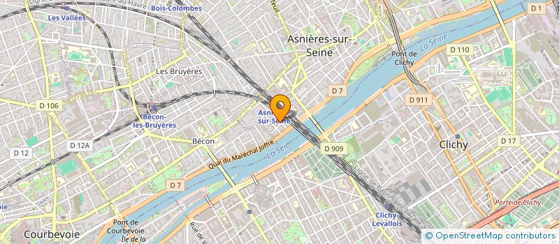 localisation de l'entreprise MONSIEUR MARTIN YOUNAN  ASNIERES-SUR-SEINE