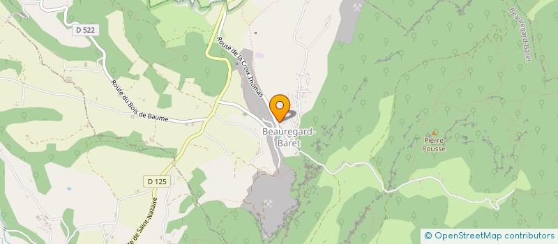 localisation de l'entreprise MONSIEUR MARTIN ZANOTTI  BEAUREGARD-BARET