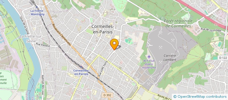 localisation de l'entreprise MONSIEUR MARTIN ZELKO  CORMEILLES-EN-PARISIS