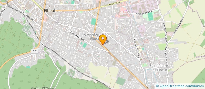 localisation de l'entreprise MONSIEUR MARTINHO DE MAGALHAES  CAUDEBEC-LES-ELBEUF