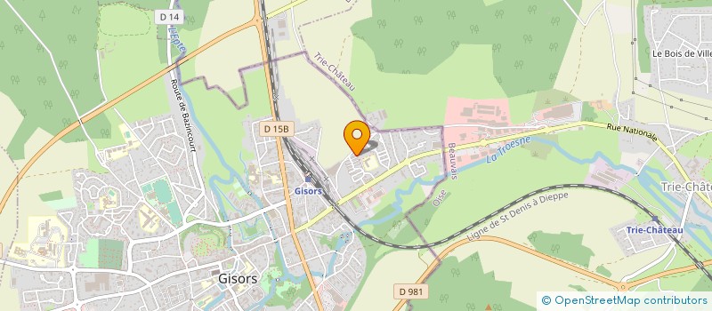 localisation de l'entreprise MONSIEUR MARTINHO DEFREITAS FIGUEIRA à GISORS