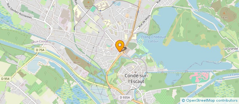 localisation de l'entreprise MONSIEUR MARTINO GUZZARDI  CONDE-SUR-L'ESCAUT