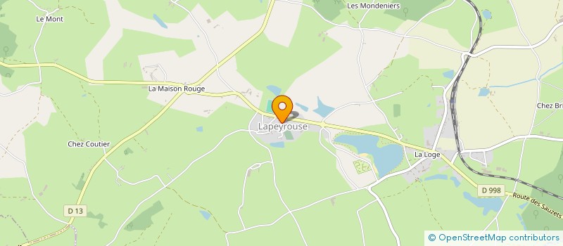 localisation de l'entreprise MONSIEUR MARTINUS CREMERS  LAPEYROUSE