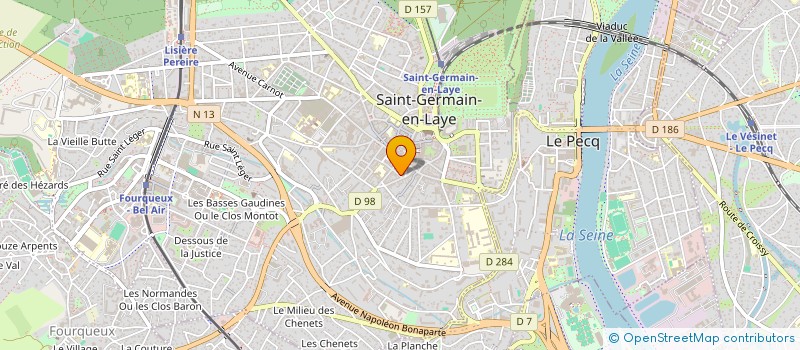 localisation de l'entreprise MONSIEUR MARTINUS VERQAALEN à SAINT-GERMAIN-EN-LAYE