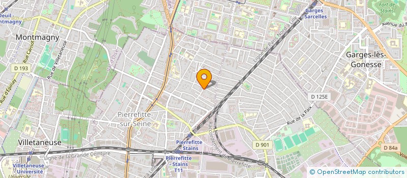 localisation de l'entreprise MONSIEUR MARTON STANCSUY à PIERREFITTE SUR SEINE