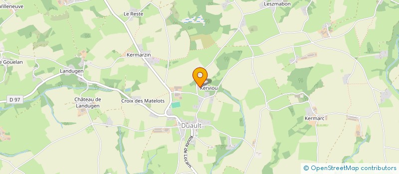 localisation de l'entreprise MONSIEUR MARTYN BEDNARCZUK  DUAULT