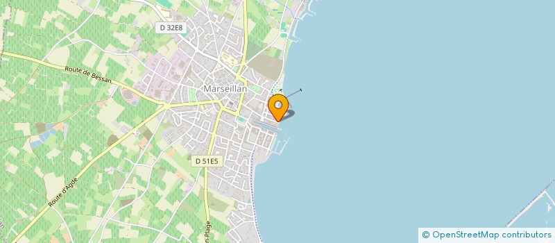 localisation de l'entreprise MONSIEUR MARTYN CLATWORTHY à MARSEILLAN