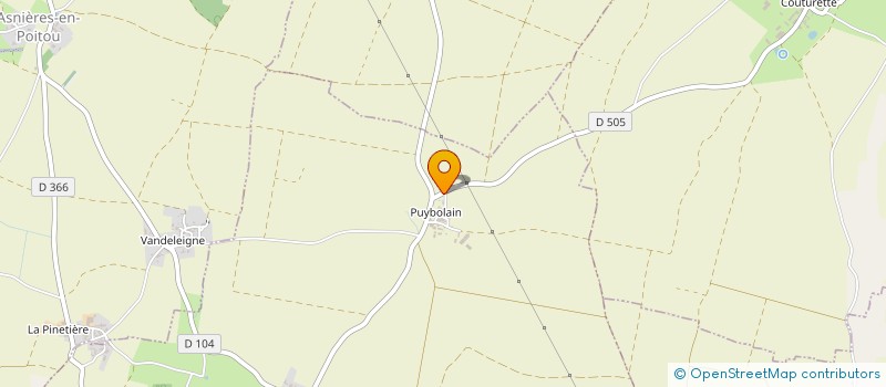 localisation de l'entreprise MONSIEUR MARTYN KENYON  PAIZAY-LE-CHAPT