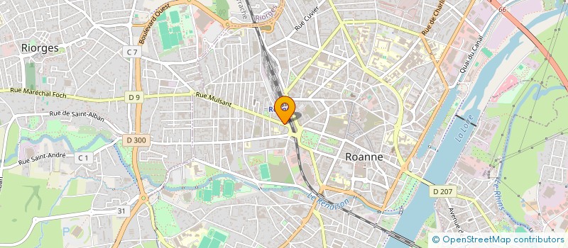 localisation de l'entreprise MONSIEUR MARUF AHMED  ROANNE