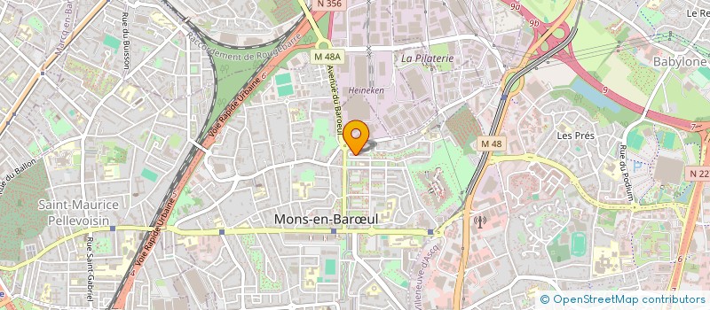 localisation de l'entreprise MONSIEUR MARUFU BAMIDELE  MONS-EN-BARUL