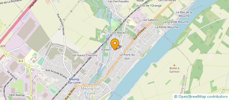 localisation de l'entreprise MONSIEUR MARVEN ROGIER à MEUNG-SUR-LOIRE