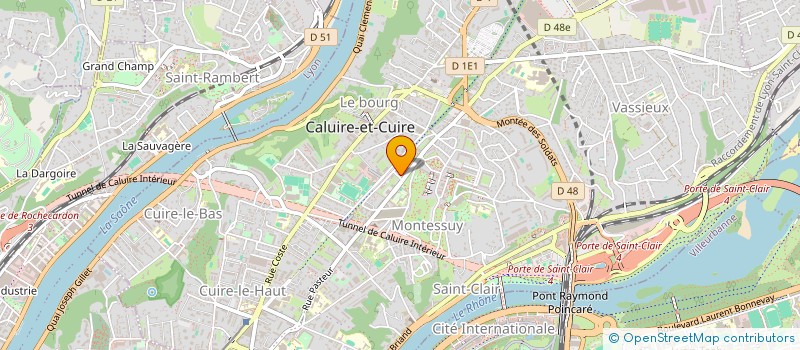 localisation de l'entreprise MONSIEUR MARVIN AMAR à CALUIRE-ET-CUIRE