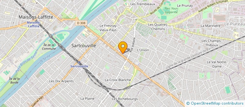 localisation de l'entreprise MONSIEUR MARVIN ANANOUH à SARTROUVILLE