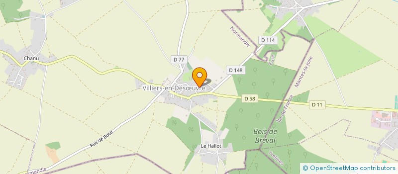 localisation de l'entreprise MONSIEUR MARVIN ARNT  VILLIERS-EN-DESUVRE