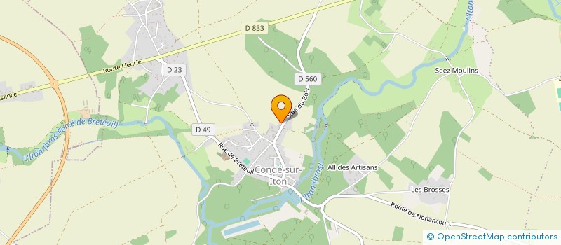 localisation de l'entreprise MONSIEUR MARVIN ASSUNCAO  MESNILS-SUR-ITON