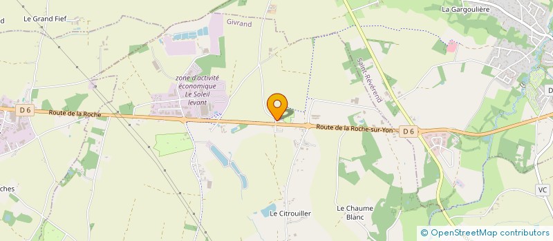 localisation de l'entreprise MONSIEUR MARVIN AUBERT  GIVRAND