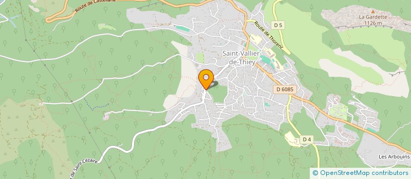 localisation de l'entreprise MONSIEUR MARVIN BARAER  SAINT-VALLIER-DE-THIEY