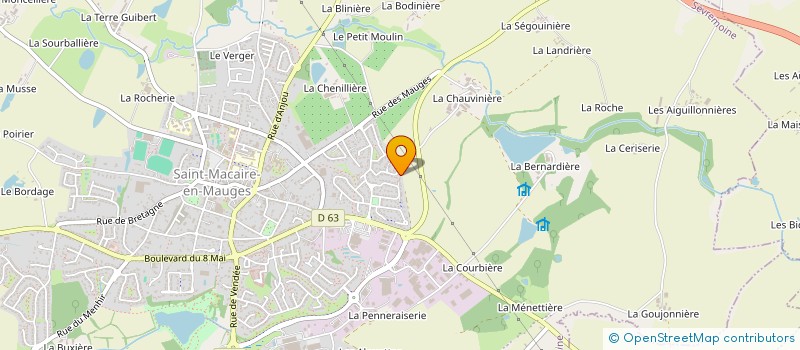 localisation de l'entreprise MONSIEUR MARVIN BARONNE à SEVREMOINE