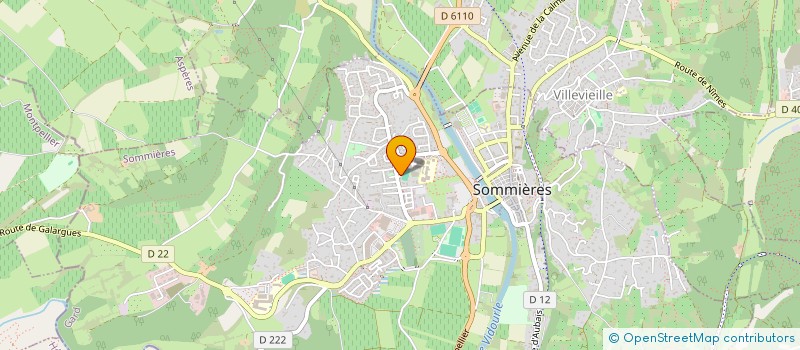 localisation de l'entreprise MONSIEUR MARVIN BUCHE  SOMMIERES