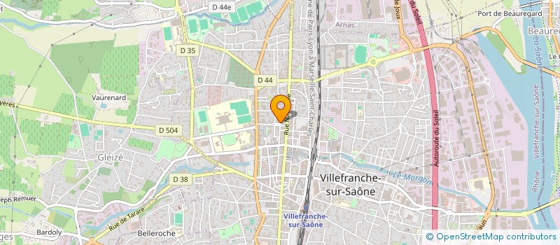 localisation de l'entreprise MONSIEUR MARVIN CAREL  VILLEURBANNE