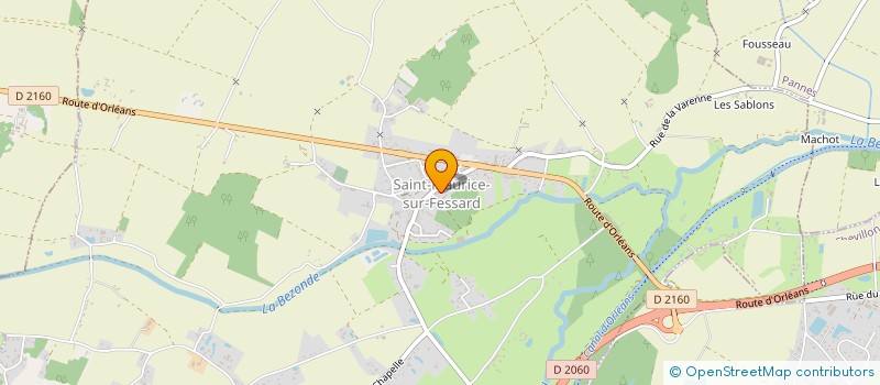 localisation de l'entreprise MONSIEUR MARVIN CHARNEUX à SAINT-MAURICE-SUR-FESSARD