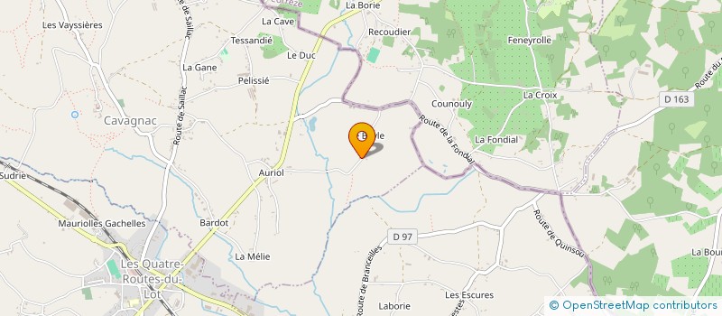 localisation de l'entreprise MONSIEUR MARVIN CHASSAGNAC à TEISSIERES-DE-CORNET